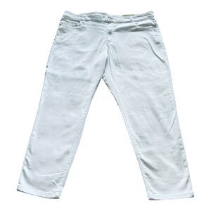 Michael Michael Kors White Selma Skinny Jeans Size 24W NWT